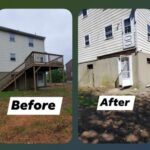 before and after demolition job in MA